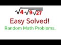 Random Math Problems Found On Facebook Radicals Random Math Problems Found On Facebook Radicals