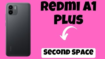 Redmi A1 Plus Second Space Settings || Second Space full guide