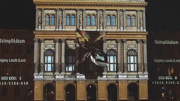 Building projection showreel Videomapping Hungary 3D projection mapping