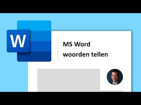 Aantal woorden in MS Word document tellen (in 30 seconden)