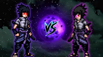 Who is Stronger?🤔 | Sasuke EMS RN OP (New) VS Sasuke Rinnegan V3 OP in Jump Force Mugen