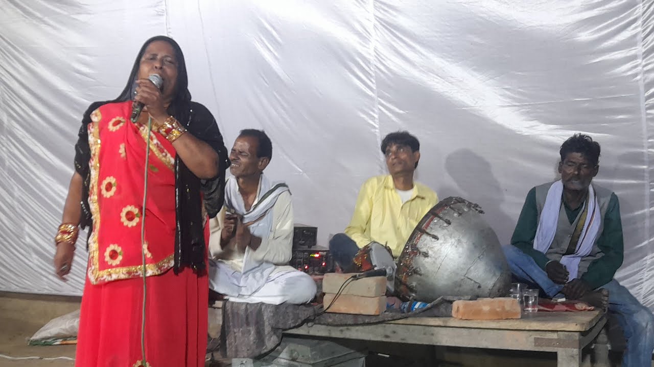 सोनू पाल खलीफा और राम आधार खलीफा का जवाबी बिरहा मंझूपुर गांव में