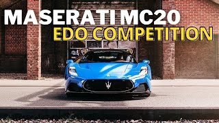Maserati MC20 Edo Competition Gets 705 Horses and Gold Exhaust Tips