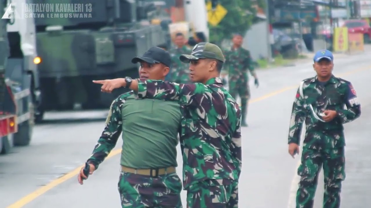 YONKAV 13/SATYA LEMBUSWANA TERIMA 9 UNIT TANK TEMPUR (MEDIUM TANK HARIMAU) BUATAN PINDAD-FNSS