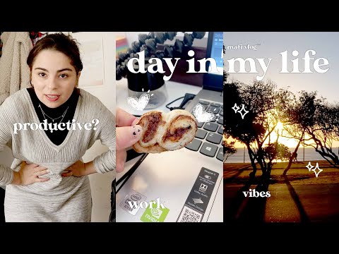 day in my life! work, chats & vibes 🍃