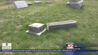 Graves vandalized at Lewis County Cemetery
