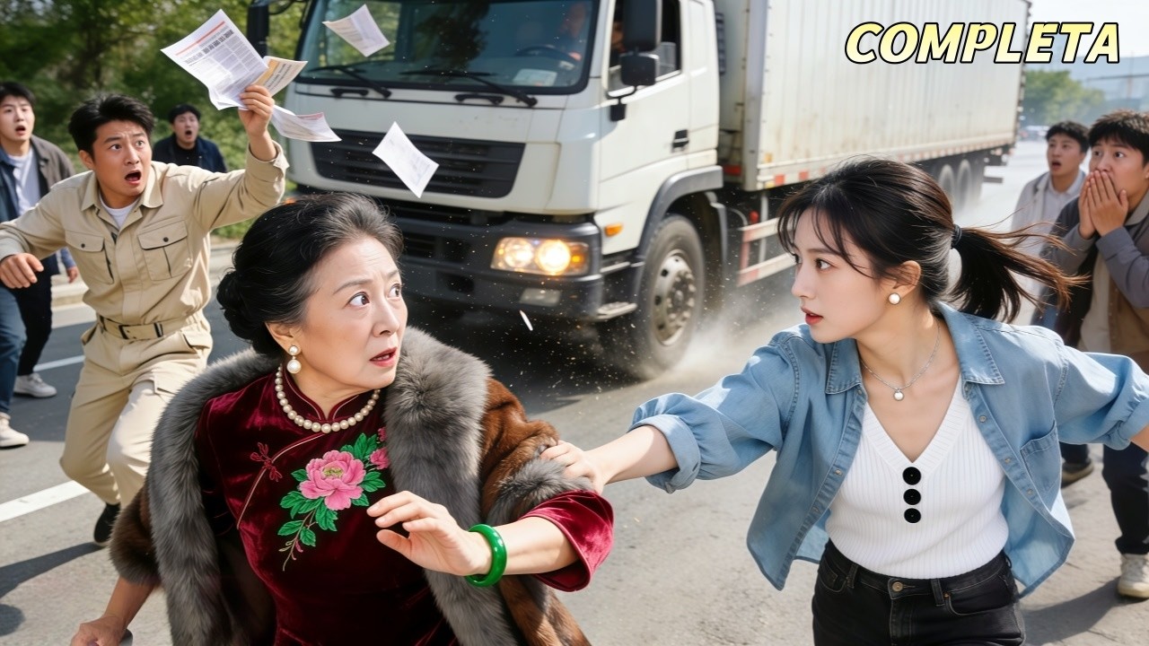 Cuando el camión perdió control, ella salvó a la madre del CEO; él, agradecido, se casó con ella.