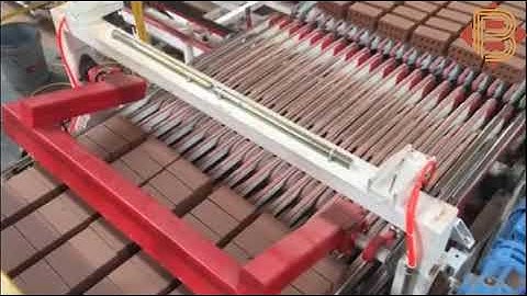 BBT full automatic brick project clay brick unloading machine system