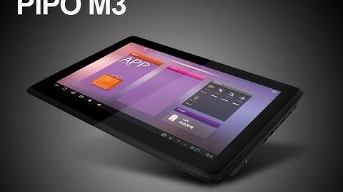 PIPO M3 New Tablet PC 10.1 inch RK3066 dual core android 4.1 OS Hands on show