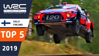 WRC Rally Finland 2019 - TOP 5 Highlights