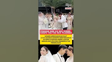 Air Mata Bahagia, Ayah Amanda Manopo Serahkan Amanda ke Kenny Austin #amandamanopo #kennyaustin