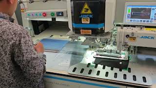Automatic pocket welding machine 