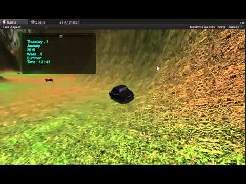 Unity 3D Vehicle Kit, AI Control and Nitrous Demo