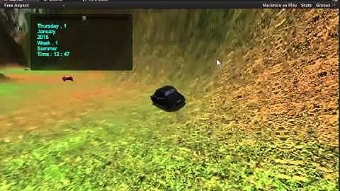 Unity 3D Vehicle Kit, AI Control and Nitrous Demo