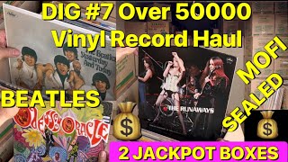 Dig #7 Vinyl Record Finds Jackpot Storage Unit Haul Over 50000 records. Beatles MOFI Sealed Rarities by The Vinyl Record Mission  1,533 views 2 days ago 32 minutes