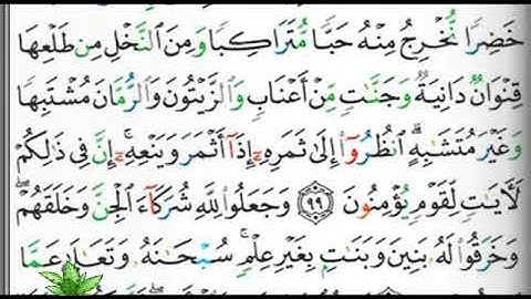 مصحف التجويد صفحة 140 ابراهيم الأخضر 🕋