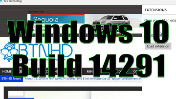 Top 3 Windows 10 Build 14291 Features!