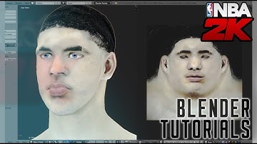 NBA 2K PC Modding -  Preview Textures in Blender tutorial