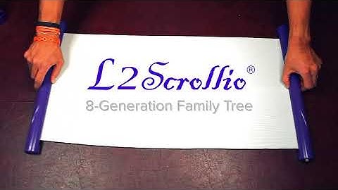 8 Generation Family Tree | L2Scrollio | LSquared Innovations