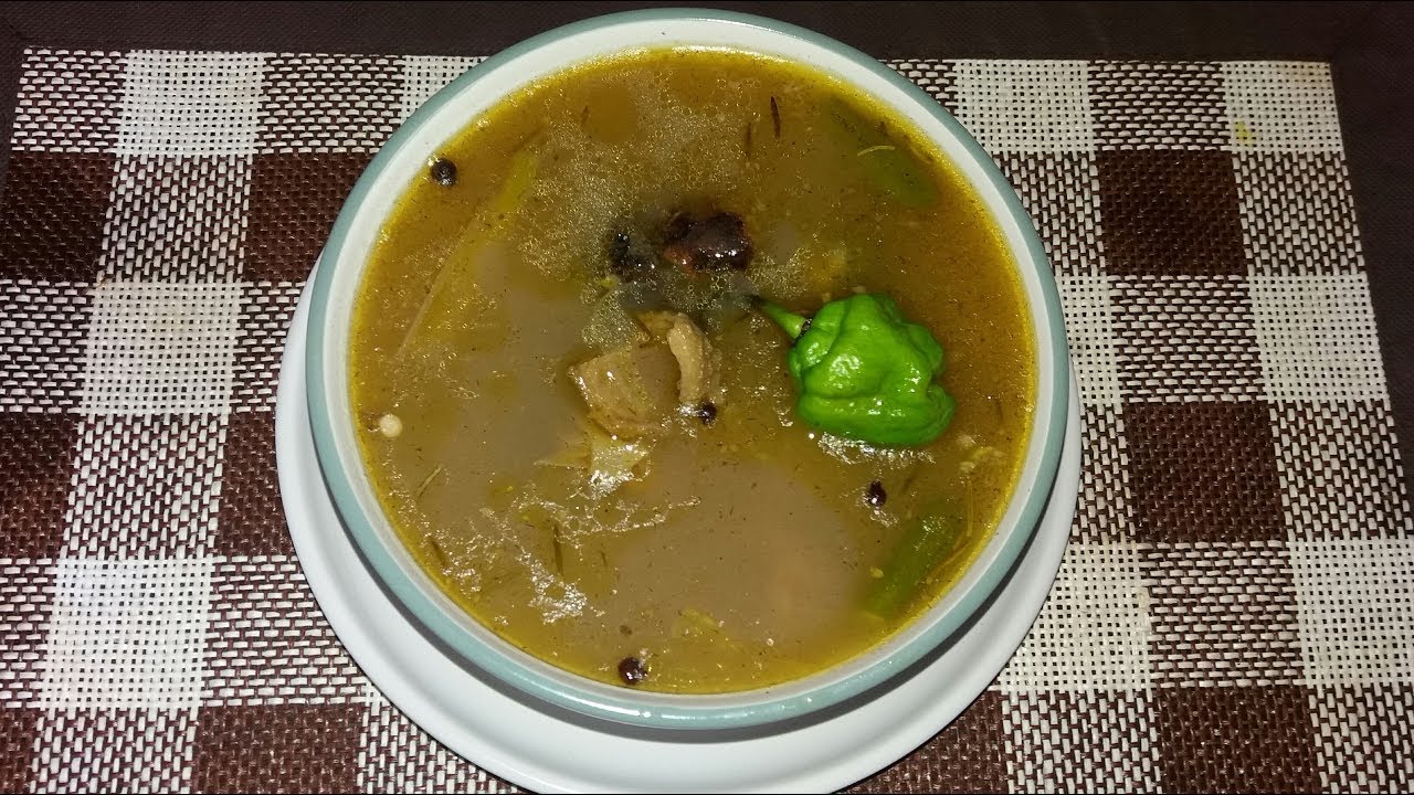 Jamaican Goat head soup [ part 3 final ] YouTube
