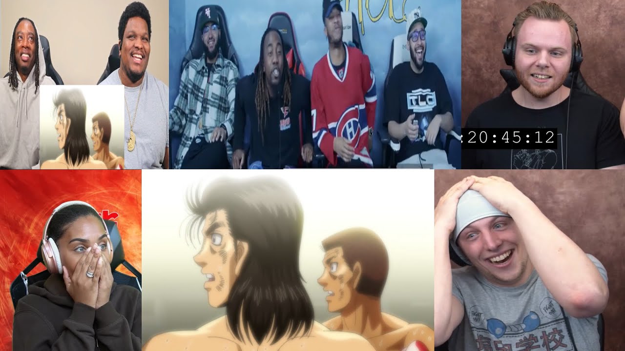 HAJIME NO IPPO EPISODE 3x5 REACTION MASHUP