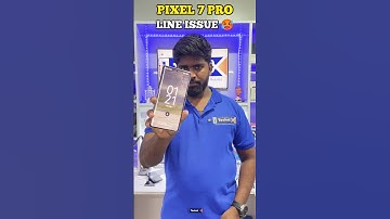 PIXEL 7 PRO DISPLAY LINE ISSUE 🥵 #itechnix #greenline #pixel7pro #googlepixel #displayproblem