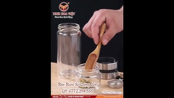 Bình Pha Trà Thủy Tinh 2 Lớp Cức Đẹp - Quà Tặng Doanh Nghiệp Tinh Tế. In Ấn Logo Theo Yêu Cầu