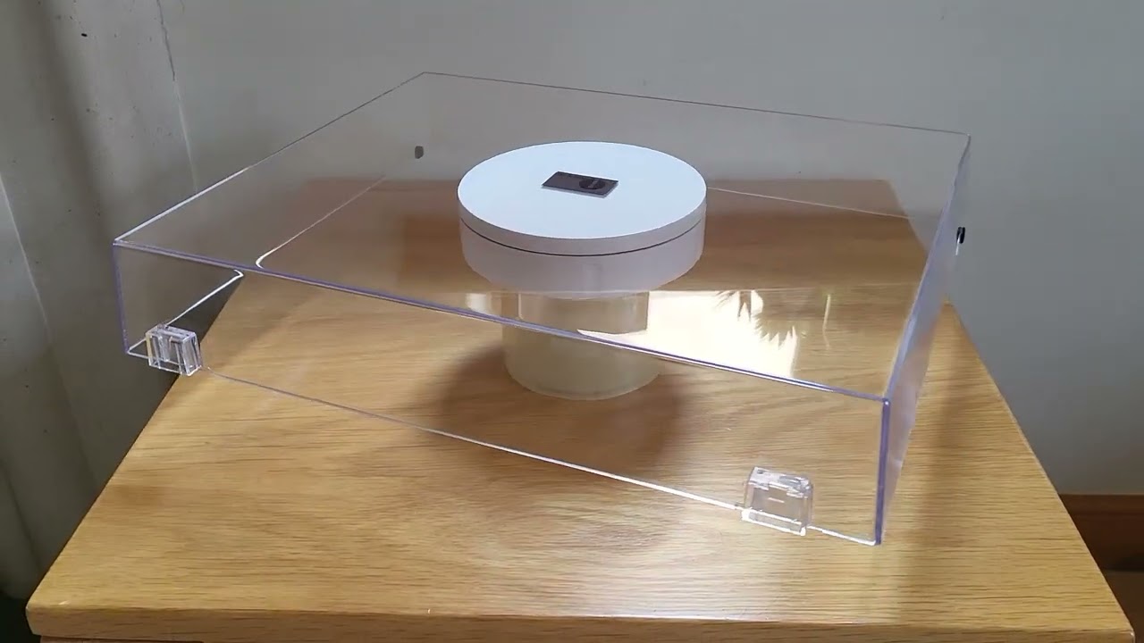 Clear Turntable Dust Cover / Lid - Universal Fit for Full Size Turntables - NEW