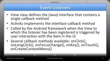 W1 10  Android Handling UI Events