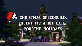 christmas village speed build, but its January