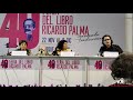 Teresa Ruiz Rosas presenta su novela "Estación Delirio" en la 40° Feria del Libro Ricardo Palma