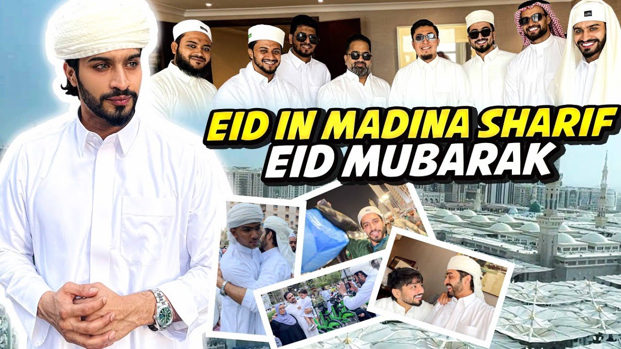 EID IN MADINA SHARIF| EID MUBARAK| TEAM07 | FAIZBALOCH07| RAMDAN IN SAUDI