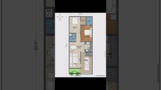 20*50 house plan || 20*50 ghar ka Naksha|| floor plan