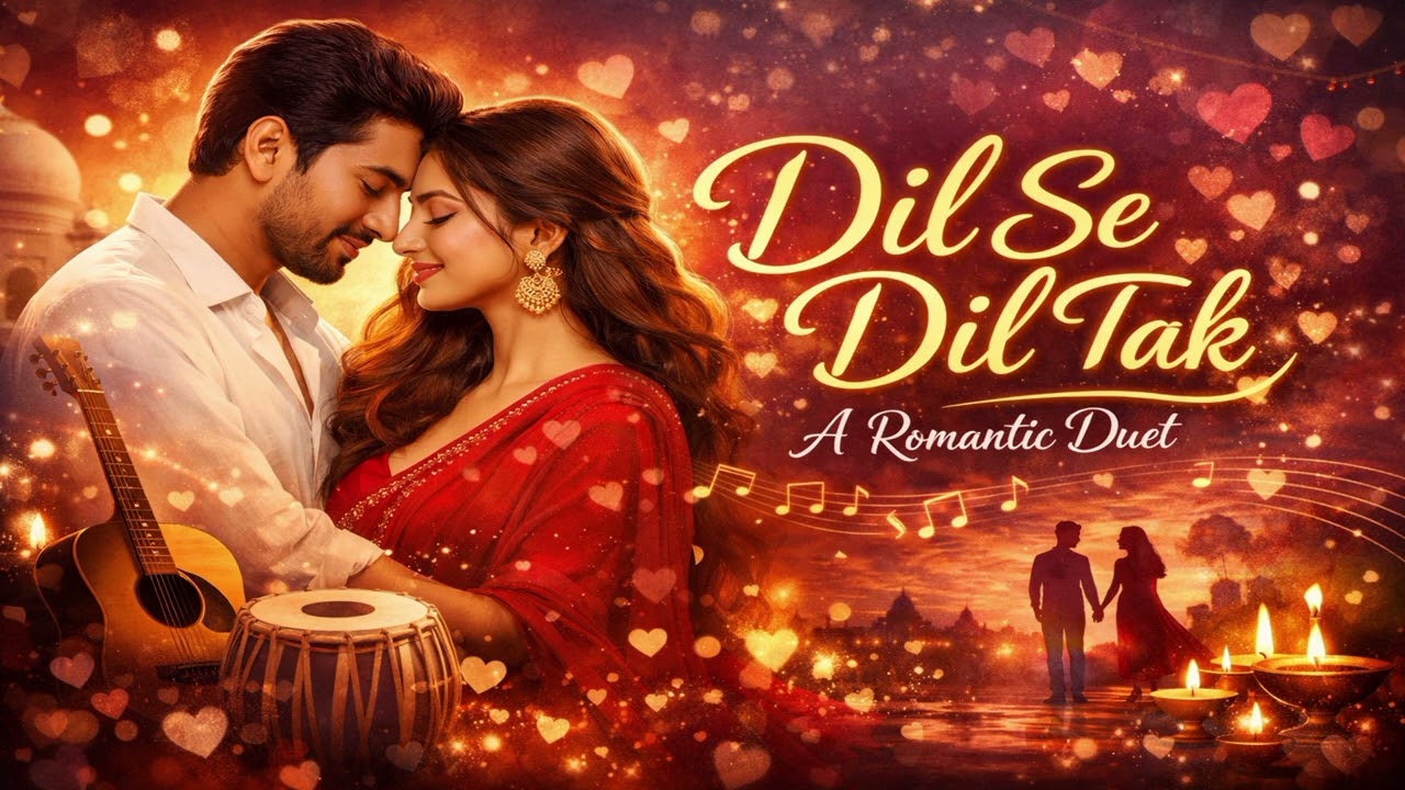 Dil Se Dil Tak | Romantic AI Song 💞 | Bollywood Duet Love Melody 2026