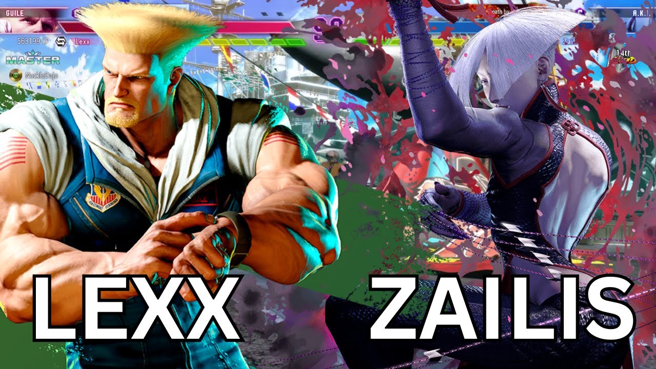 Lexx (Guile) vs Zailis (A.K.I) Capcom Pro Tour World Warrior 2025 UK & Ireland #3 Grand Finals