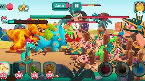 Dino Bash: A Travel Thru Time || New Dino Arrived || ISLAND 5 :: LEVEL 5 ||