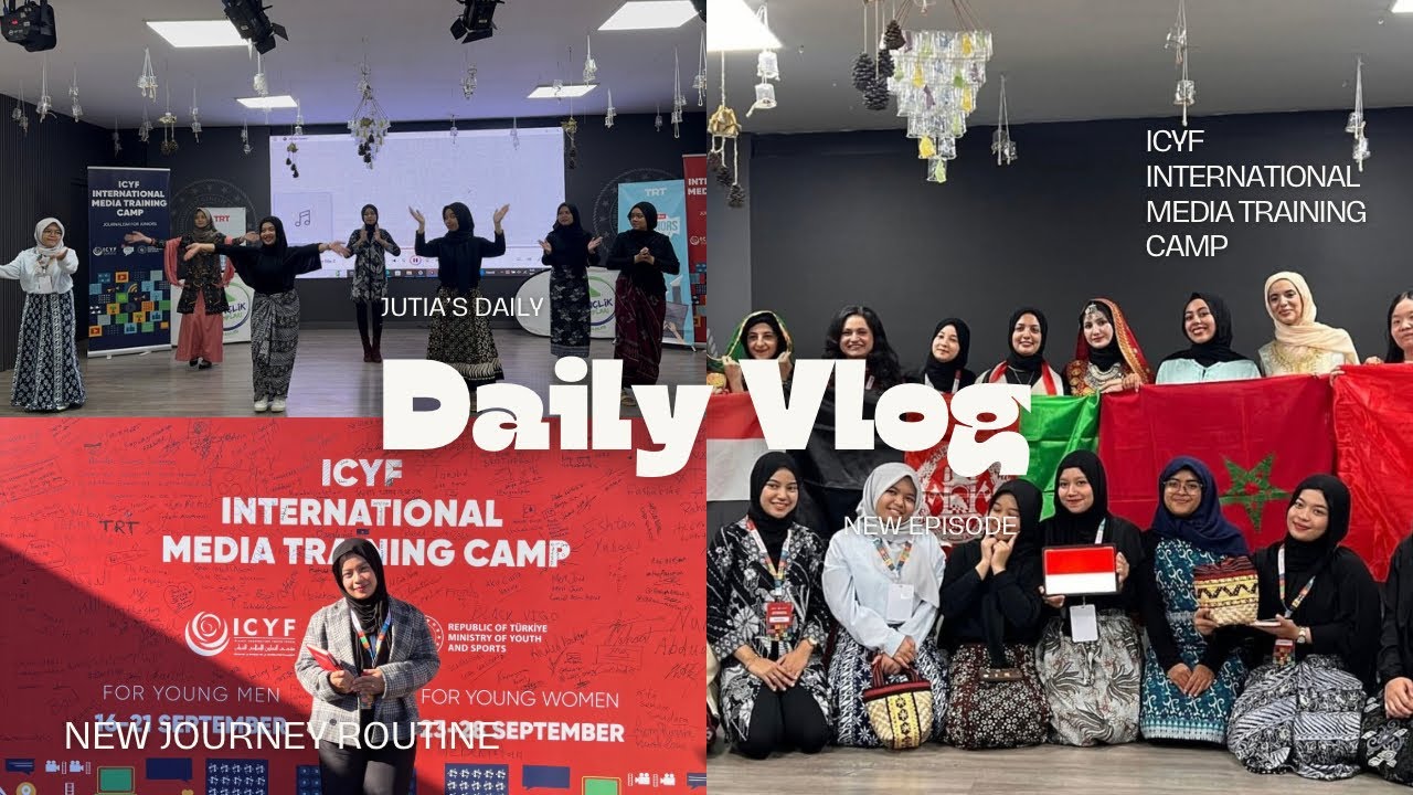 EVENT INTERNATIONAL 5 HARI FULLY FUNDED!!! || ICYF INTERNATIONAL MEDIA TRAINING CAMP