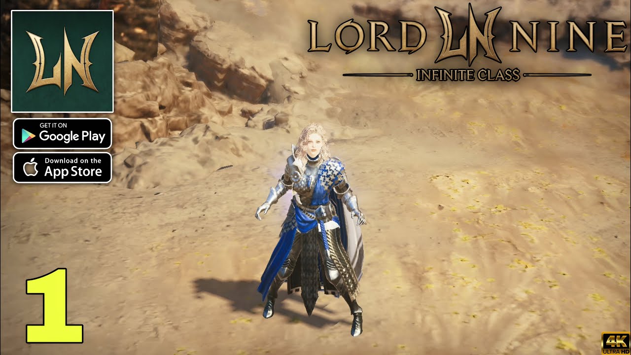 LORDNINE : Infinite Class Official Launch Gameplay walkthrough part 1 (Android/iOS)