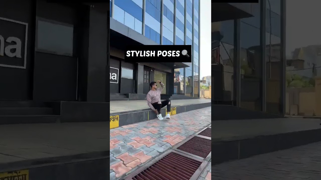 stylish pose, viral pose now 