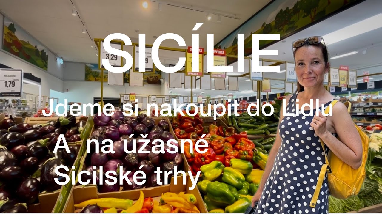 Kolik stojí jídlo v LIDLU na Sicílii? Ceny v Itálii tě překvapí! 🇮🇹🛒 #video