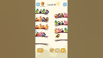 Bird sort color | Level 11-13...