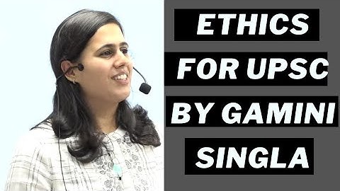 Ethics for upsc by Upsc Topper Gamini Singla!! #upsc #iastopper #upsctopper #strategy