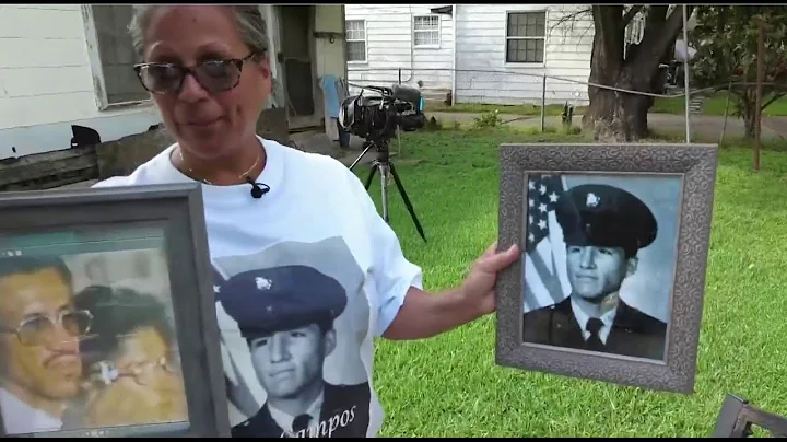 Sandra Torres, sister of Joe Campos Torres, speaks...