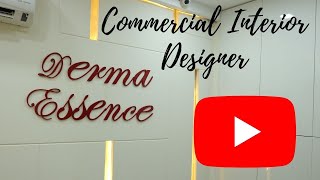 Derma Essence Clinic Sector 41 Noida Commercial Interior Designer Done By Decode Interior