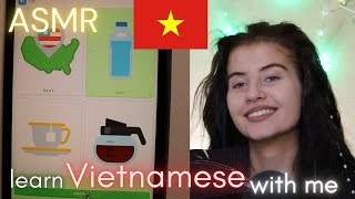 ASMR learn VIETNAMESE with Duolingo / Vietnamese for BEGINNERS 🇻🇳 (whispered) to make you sleepy 😴 screenshot 5