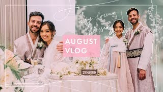 Our Korean Wedding Reception | August Vlog