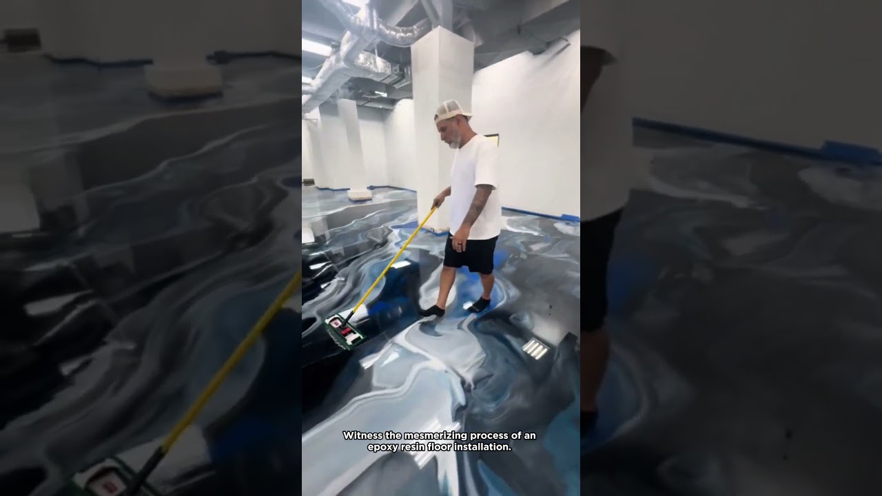 Creating Seamless Beauty: Epoxy Floor Application