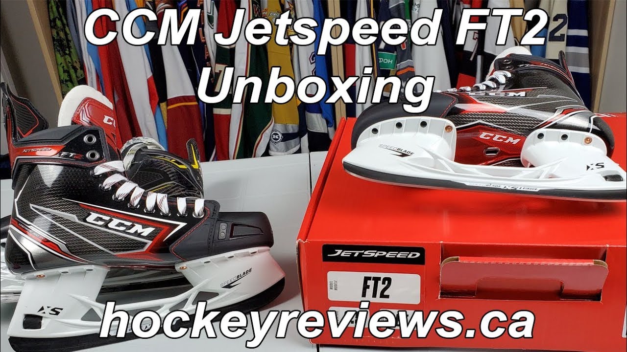 CCM Jetspeed FT2 Hockey Skates Unboxing/Initial Review