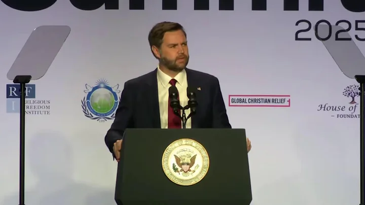 LIVE: VP JD Vance Gives Remarks at 2025 International Religious Freedom Summit