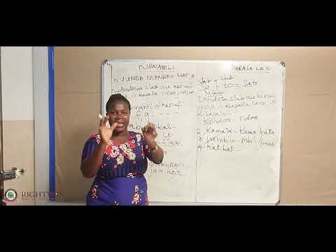 Kiswahili Darasa La Nne